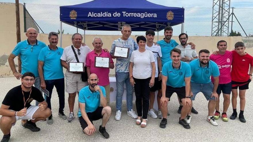 Homenaje a Juanjo, Chazarreta y José Miguel Marín. | N.C.