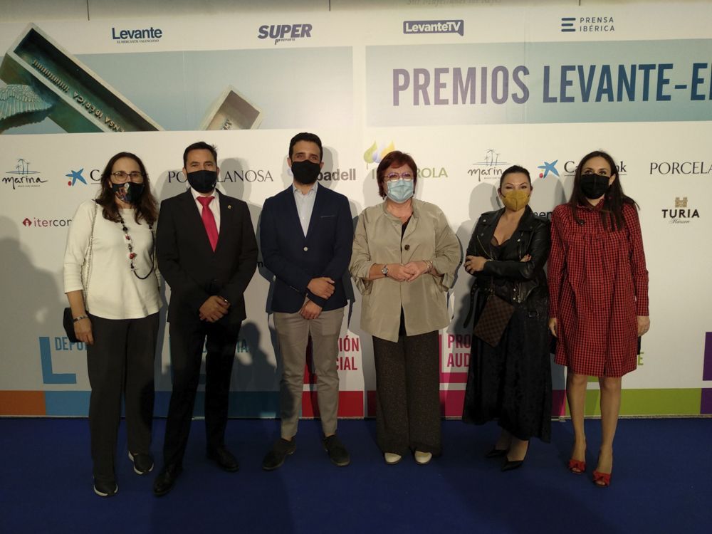 Photocall de los invitados a la gala de los Premios Levante-EMV 2021