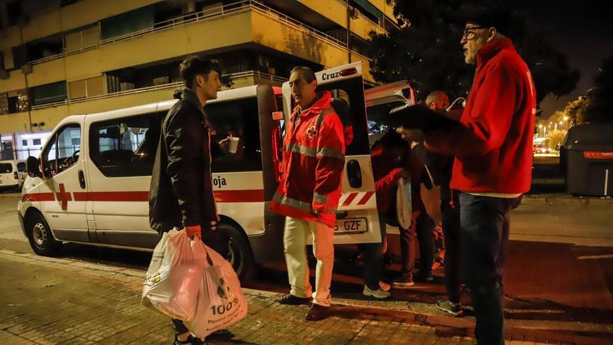 Las oenegés intensifican su atención con la llegada del frío