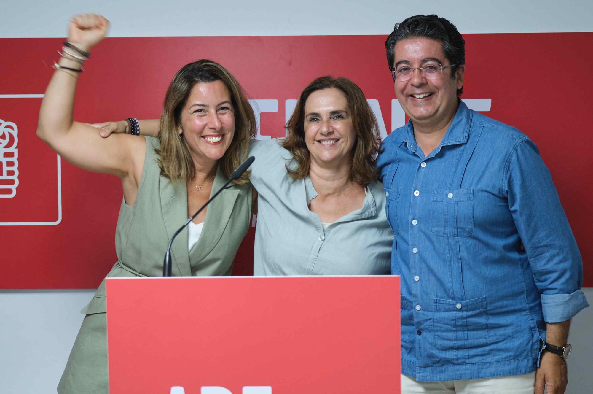 El PSOE de Tenerife valora los resultados de las elecciones generales del 23J