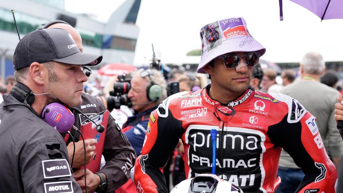 Jorge Martín, en Silverstone