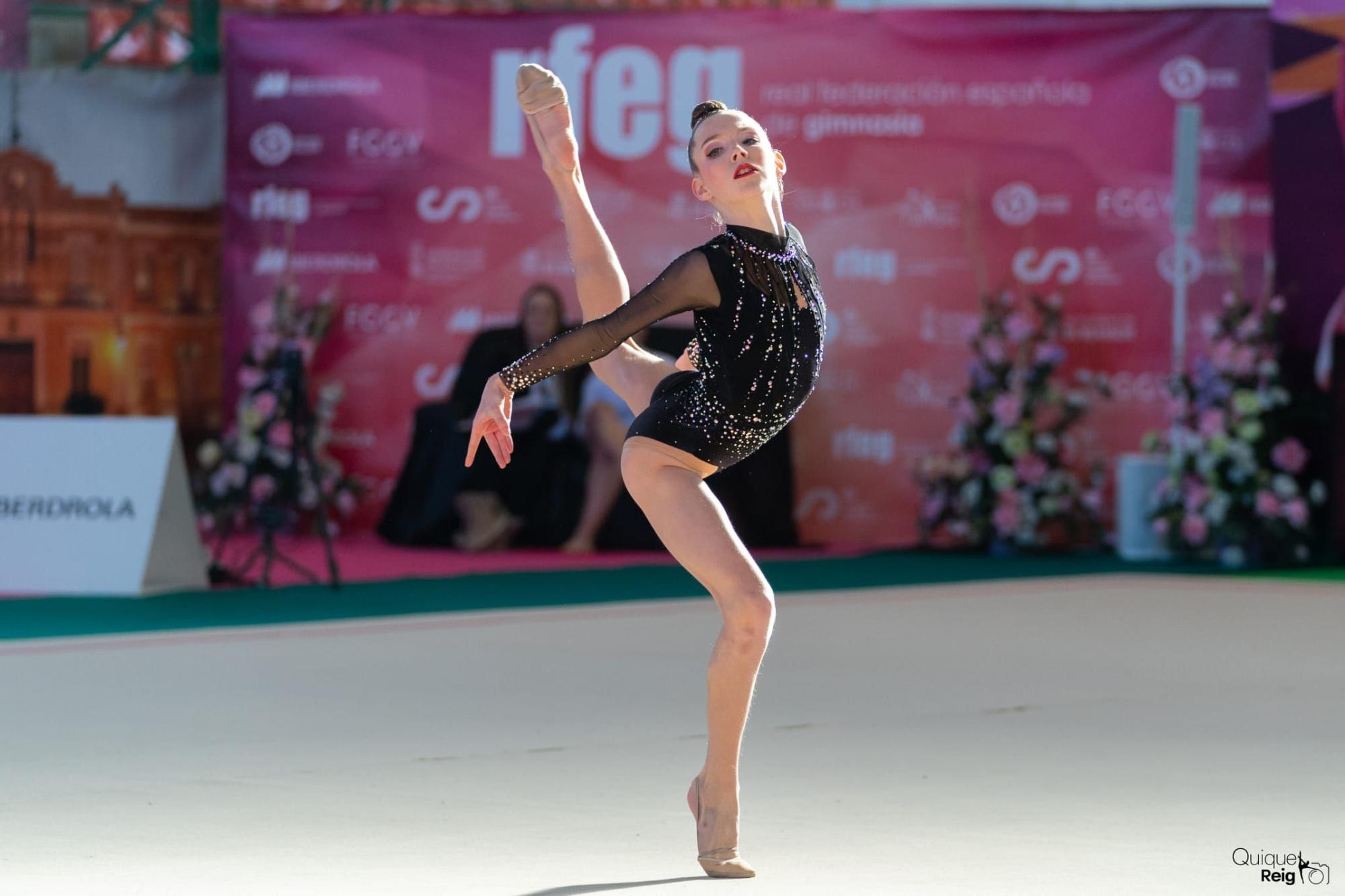 Katya Trukhacheva, la gimnasta calpina convocada cada vez más cerca de su sueño: llegar a la Selección Nacional