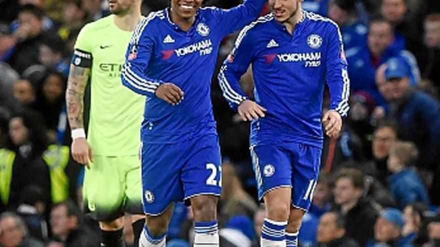 Willian i Hazard, golejadors