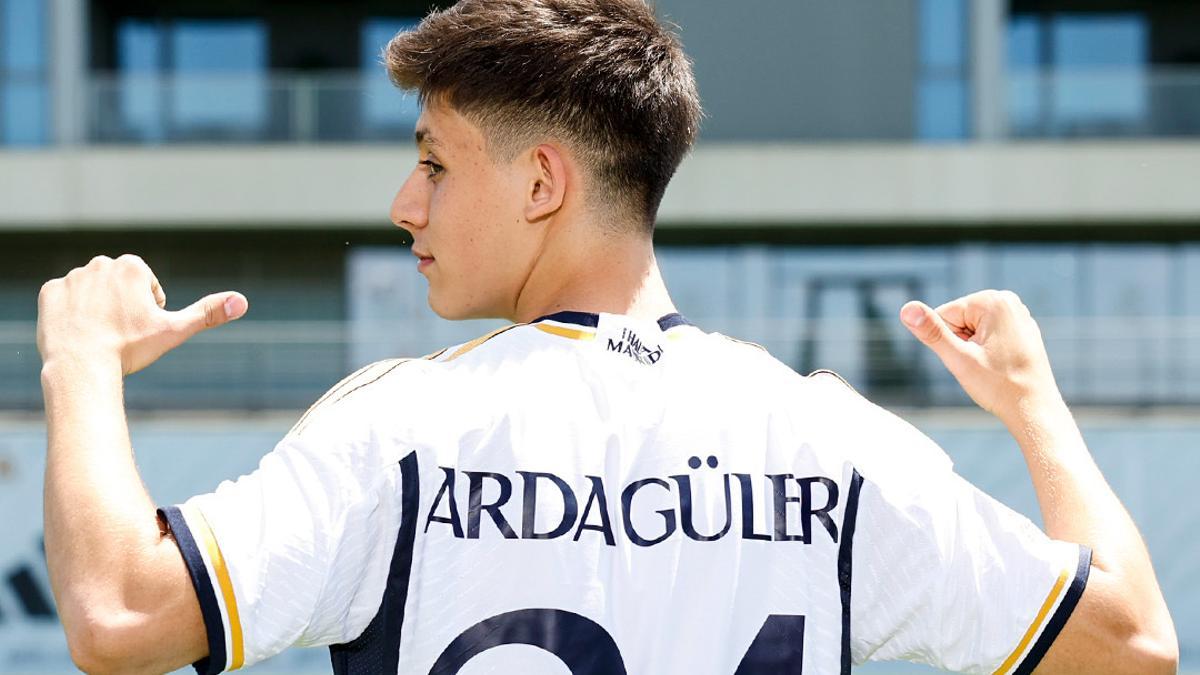 Arda Güler, jugador del Madrid, es una de las estrellas de Turquía