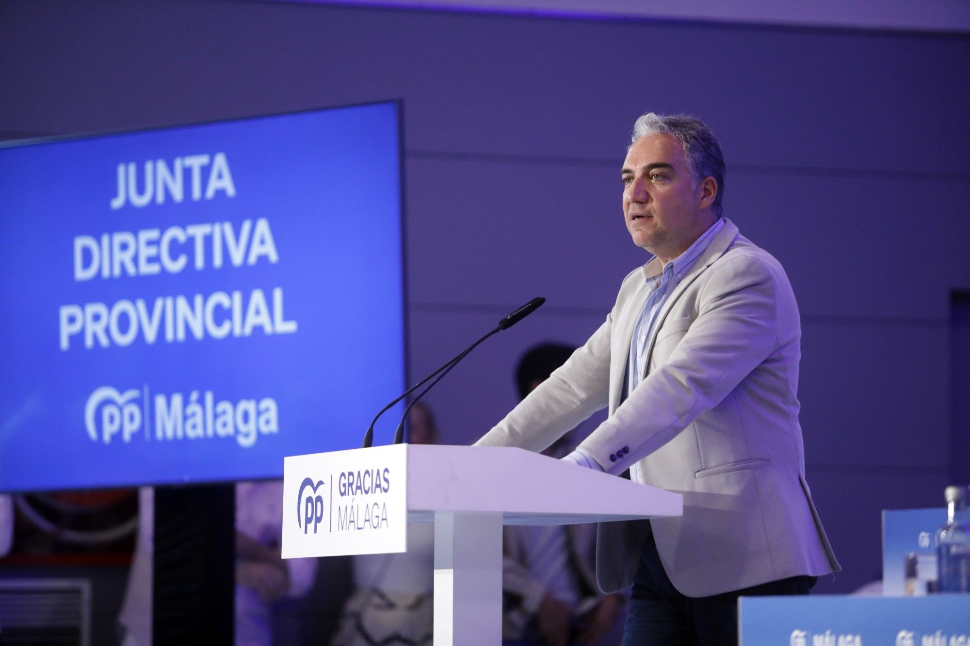 Acto de clausura de la Junta Directiva Provincial del PP de Málaga