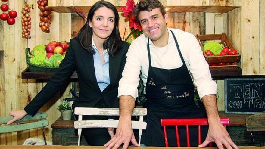 Marta Seco y Sandro Silva, en su restaurante Ten con Ten, en Madrid. | módem press