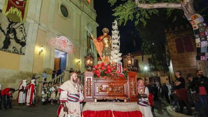 Solemnidad en la Procesión en honor a San Bonifacio