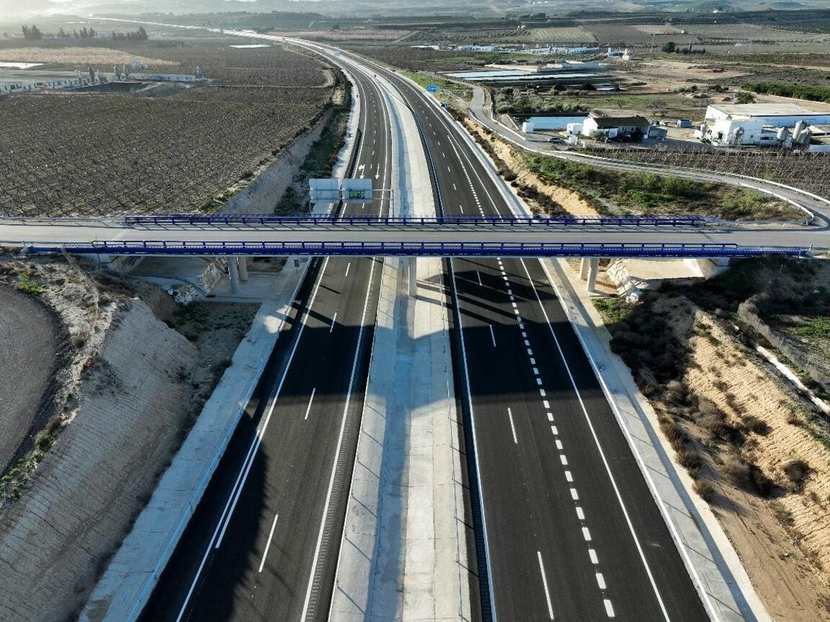 Vista general del tramo C del Arco Noroeste.