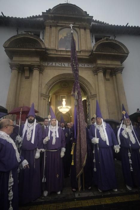 Murcia se queda sin la procesión de los 'salzillos' por la lluvia