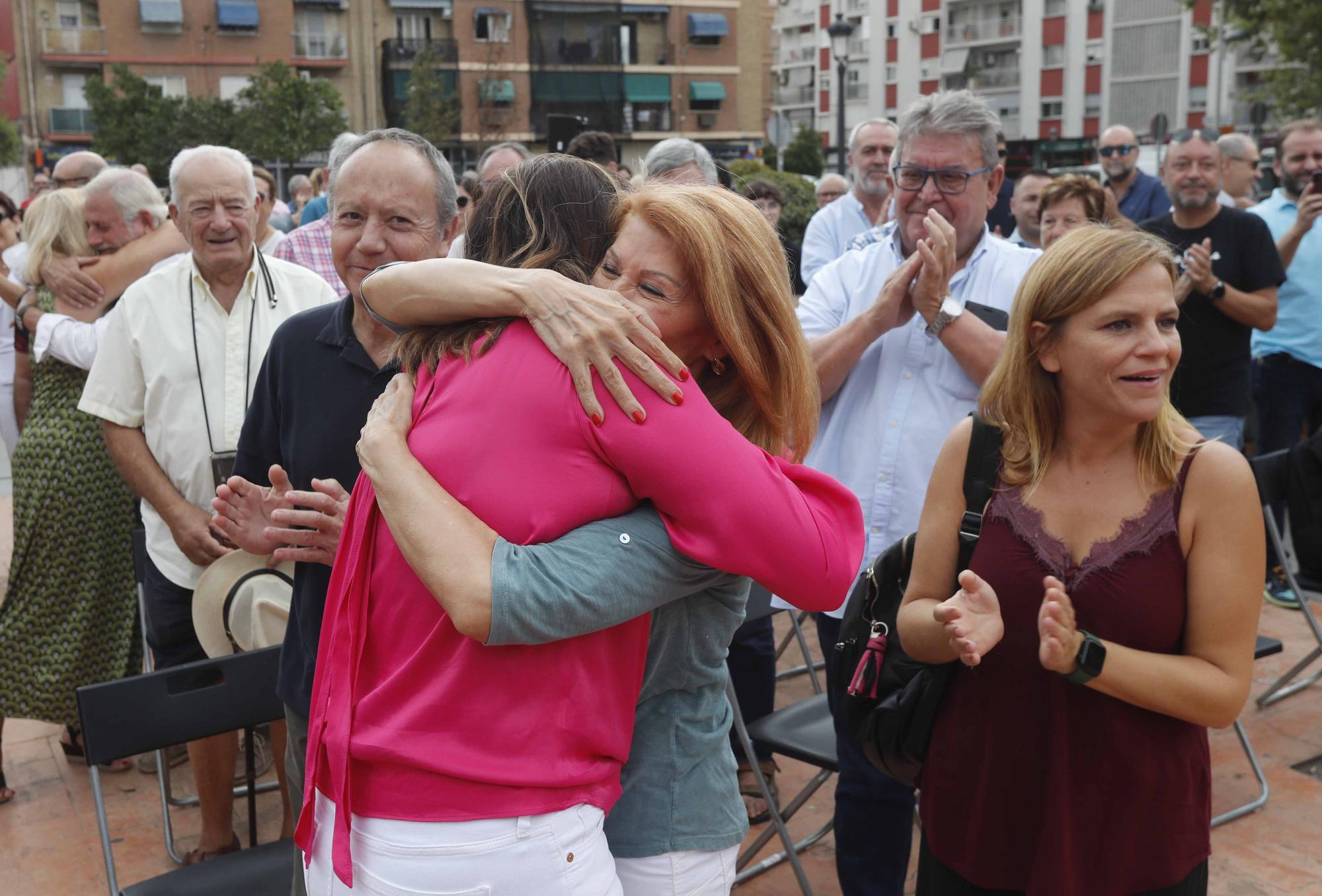 Presentación de la candidatura de Sandra Gómez a las primarias del PSPV