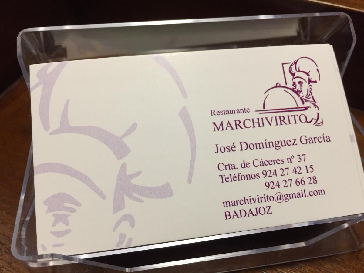 Restaurante Marchivirito de Badajoz