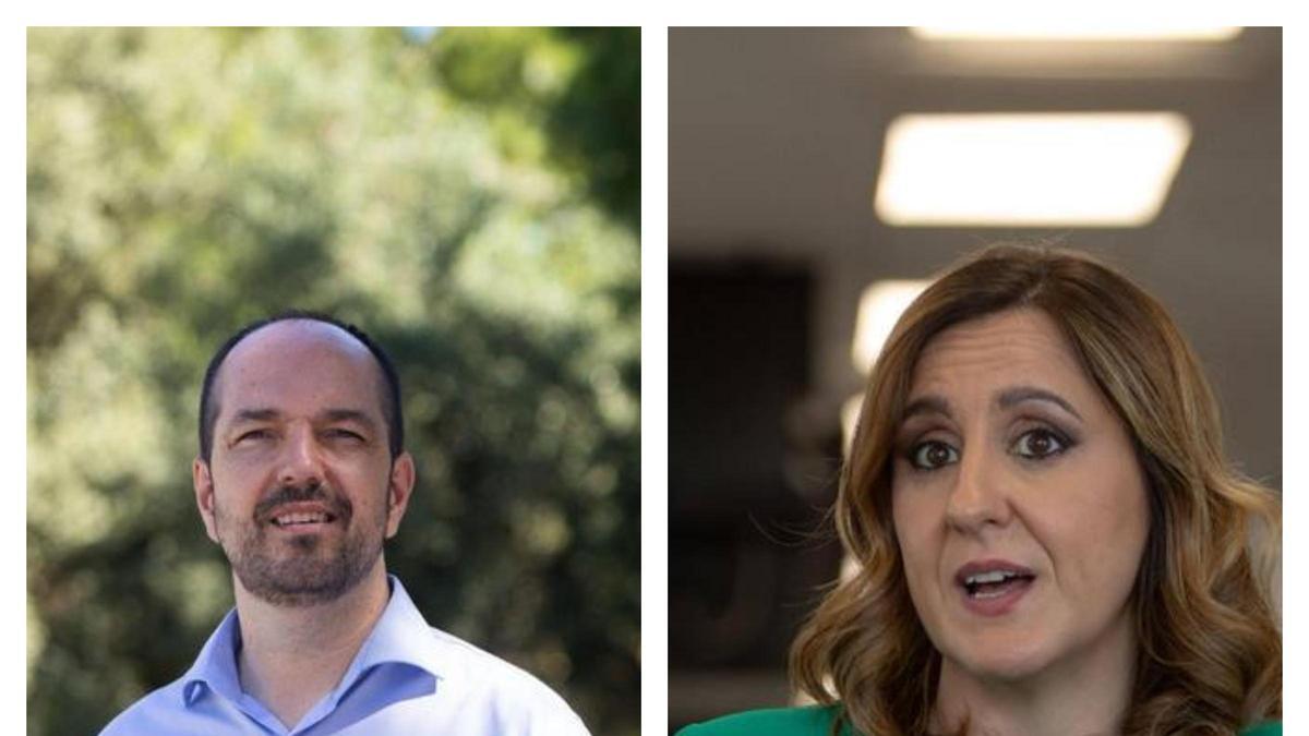 Guillermo Luján y María José Catalá.