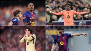 Raphinha se sumó a la lista de tripletes del Barça de esta temporada