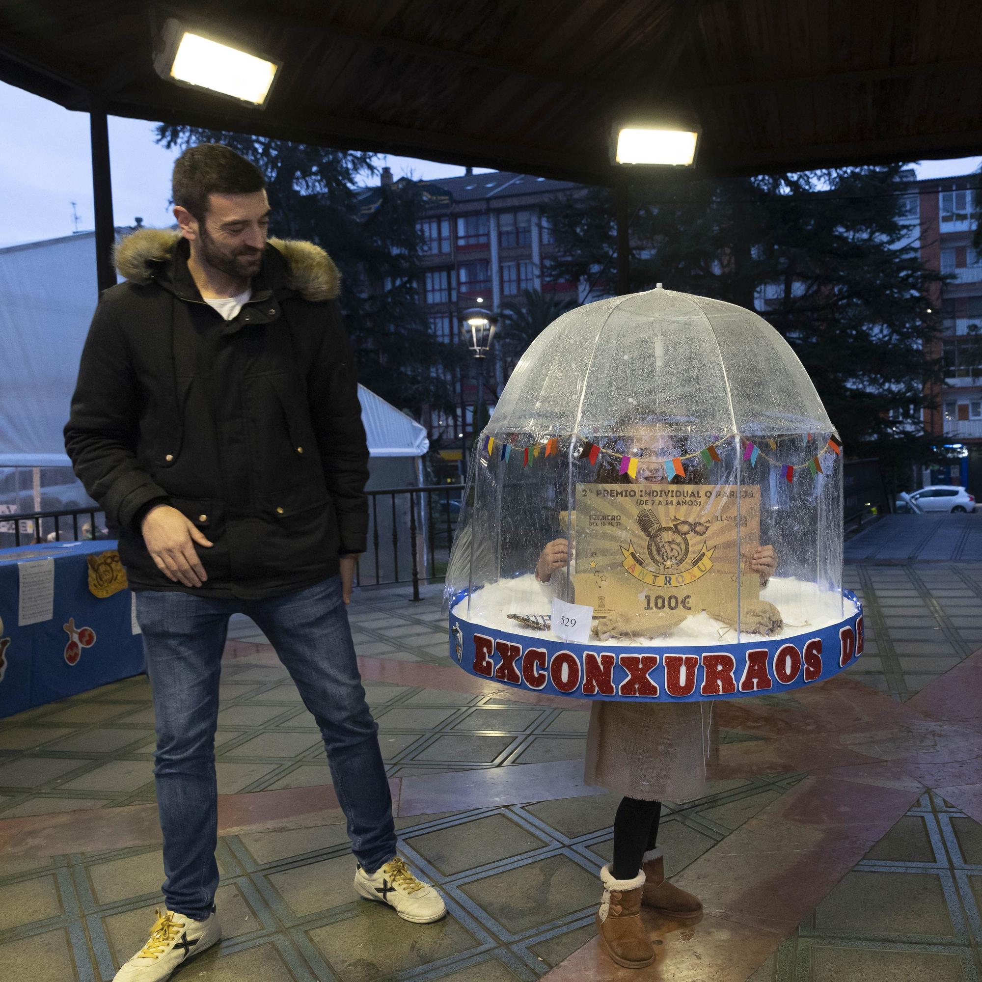 Antroxu a todo volumen con música del festival "Bebémastic": así fue el concurso infantil de Llanera