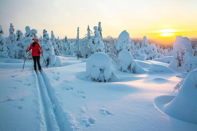 Esqui en Laponia