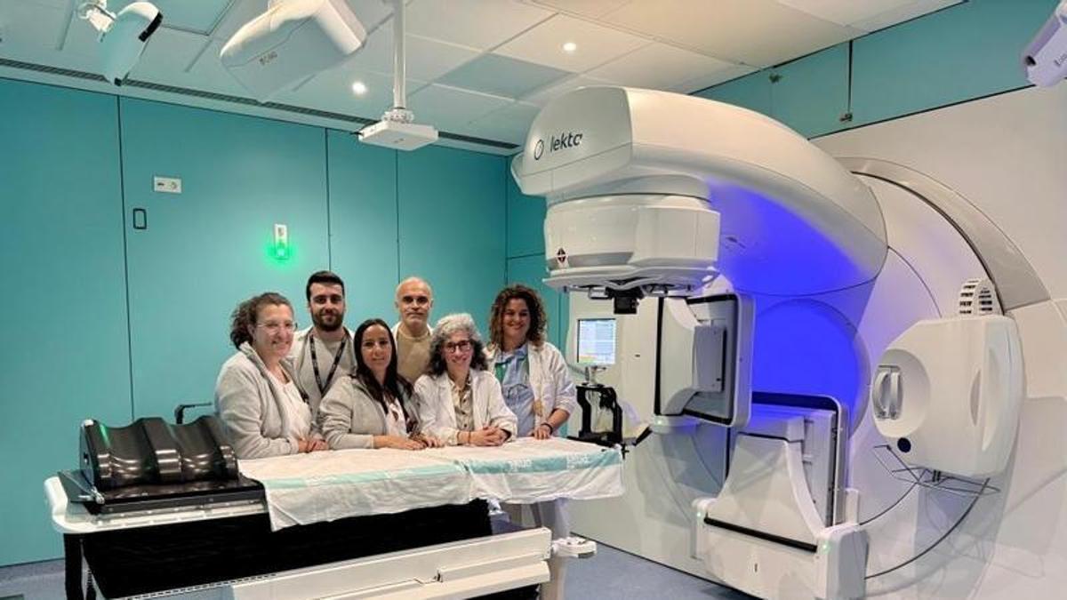 Los profesionales de Radiofísica y Oncología radioterápica implicados en esta técnica.