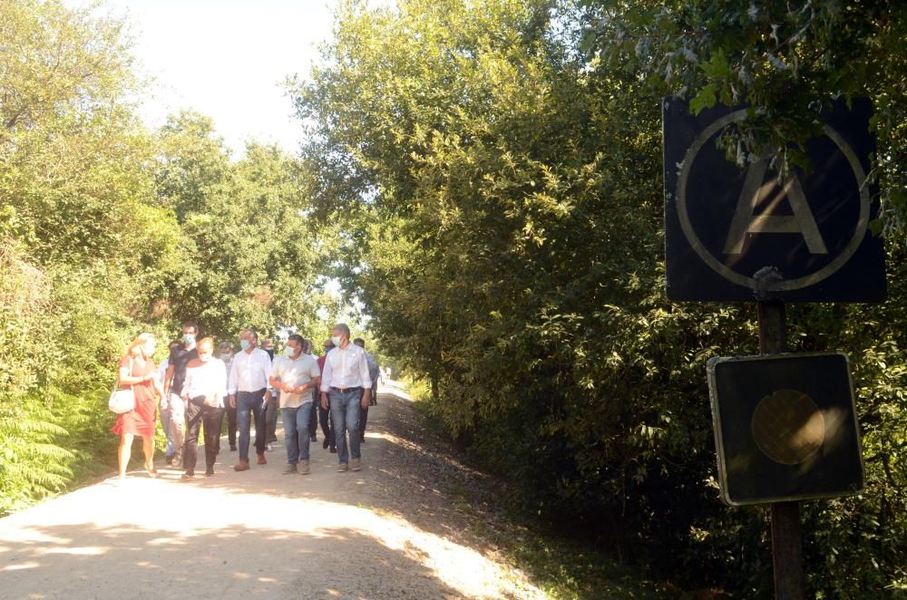 Tres concellos unidos por Vía Verde que discurre por el viejo trazado ferroviario