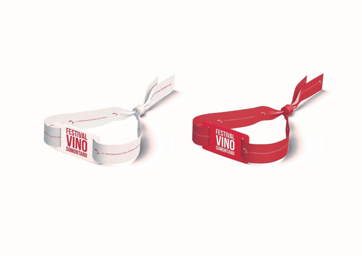 Este año vuelven a estar disponibles las pulseras en la muestra del vino.