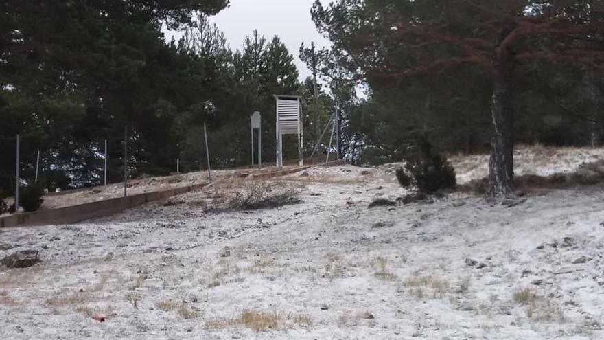 Nieva en el interior de Castellón