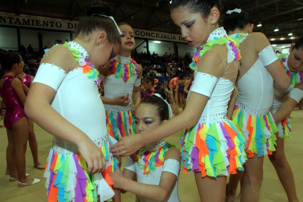 Cartagena celebra la primera jornada de la competición escolar de gimnasia rítmica con más de 1.000 participantes