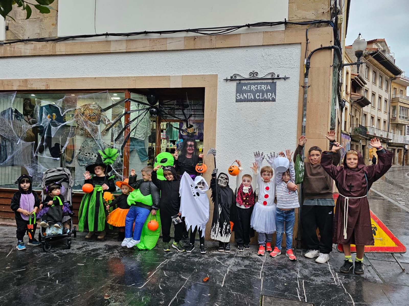 En imágenes, Halloween en Villaviciosa