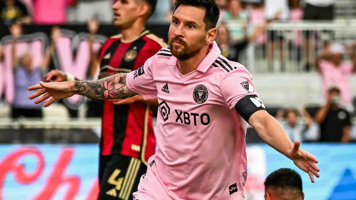 Messi brilla en su estreno como titular con el Inter de Miami