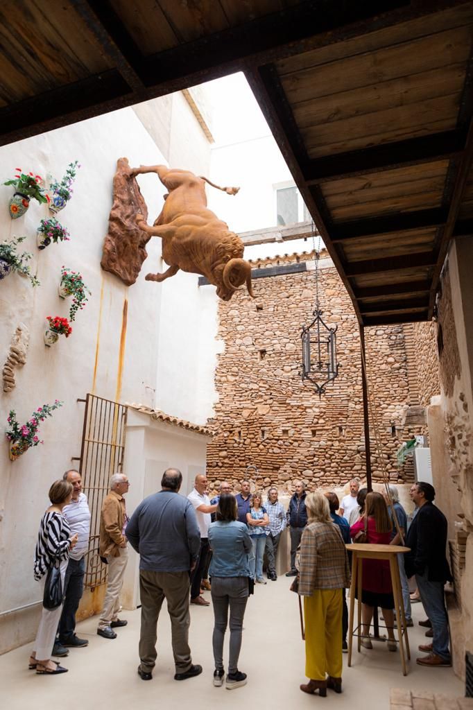 El Museu del Bou embelesa a veterinarios expertos en materia taurina