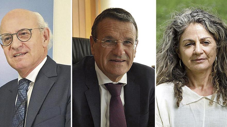 Fernando Suanzes, Juan Carlos Aladro y Pilar Fernández