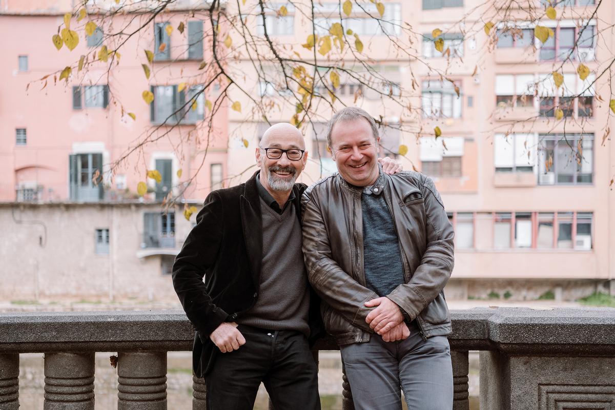 Salvador Sunyer i Narcís Puig.