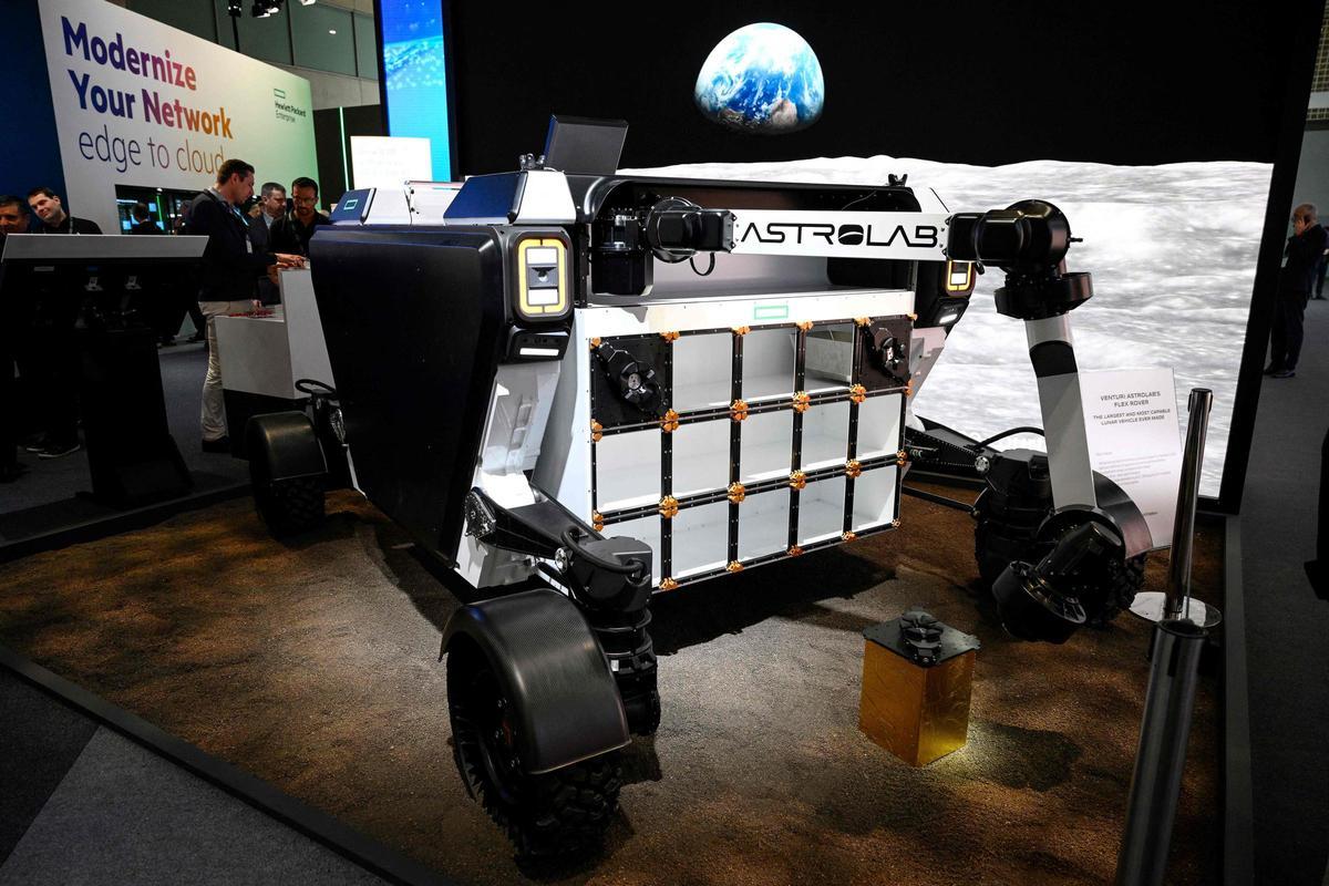 El vehículo lunar que la firma Astrolab mandará a la luna junto a SpaceX