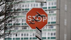 Obra de Banksy en Londres