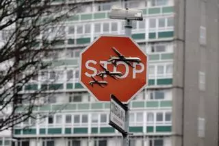 La Policía de Londres detiene al ladrón de una obra de Banksy