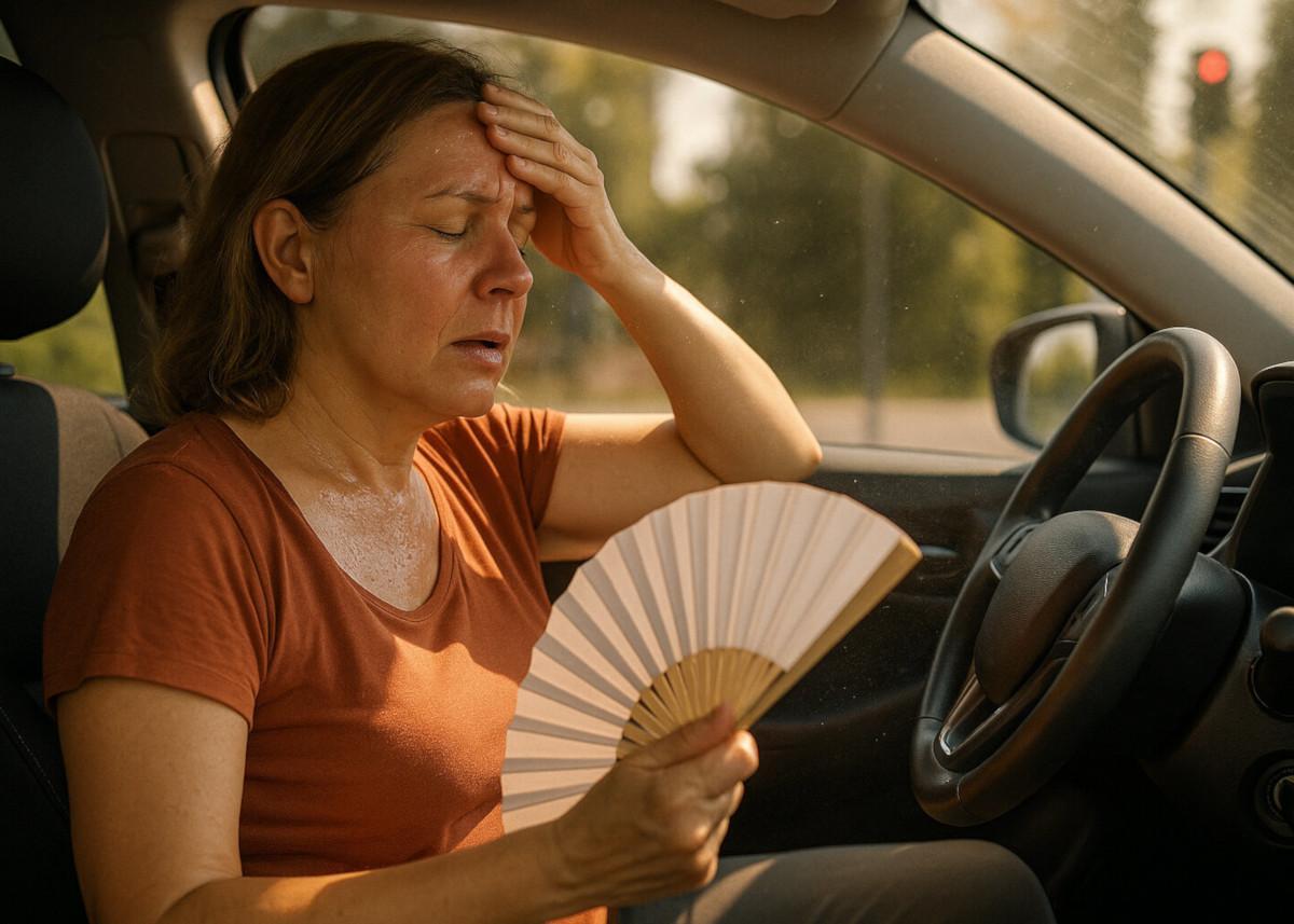 Fallo del aire acondicionado del coche en verano