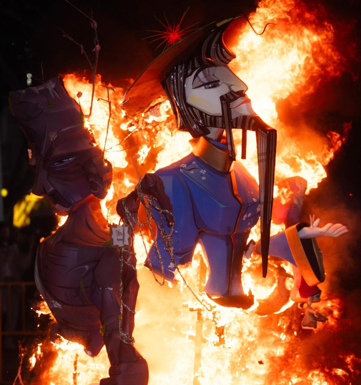 Las Fallas 2025 llegan hoy a su fin con una nit de la cremà