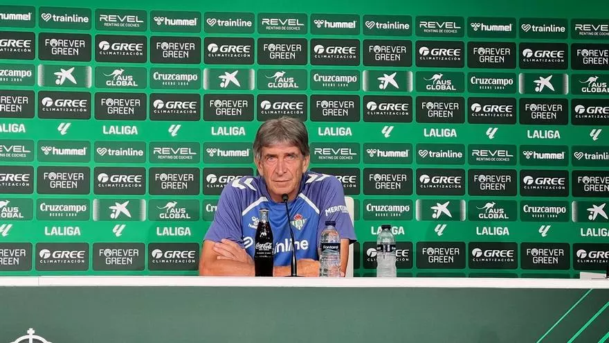 Pellegrini: "Antony quiere volver, pero decide el Manchester United"