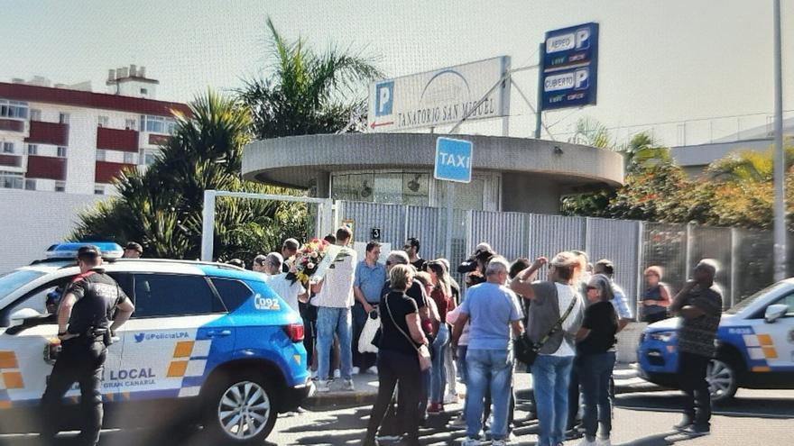 Incendio en el tanatorio de San Miguel