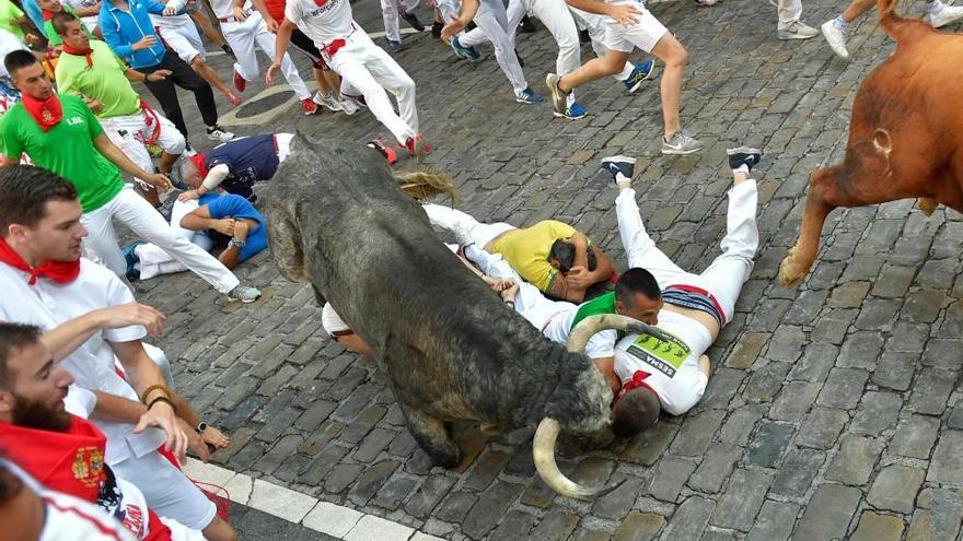 Tercer encierro de los Sanfermines 2018: rápido y limpio