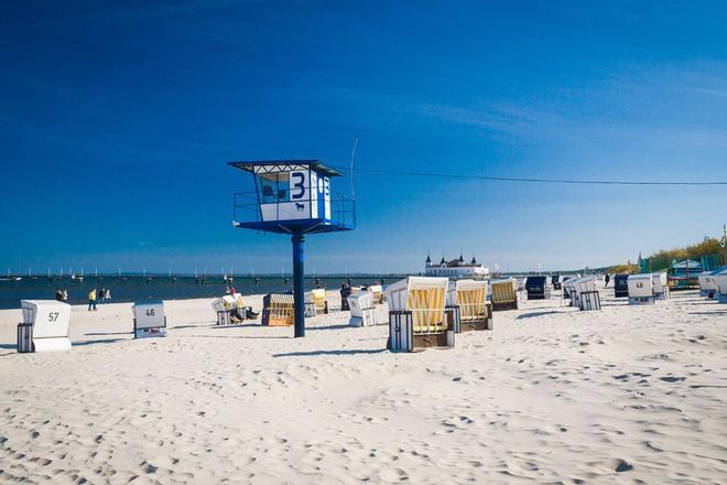 Playa de Usedom, en Alemania