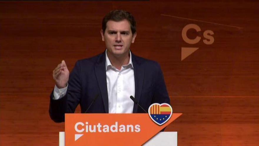 Rivera: "Me parece impresentable que el presidente sea el juez y el abogado defensor de Junqueras"