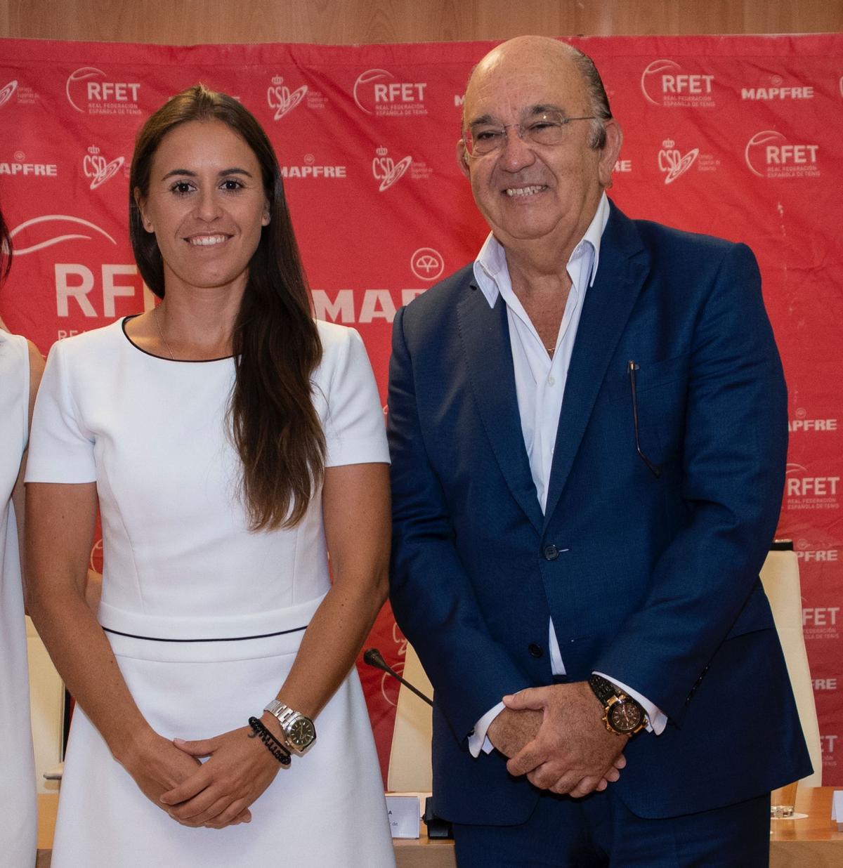 Anabel Medina renueva un año como capitana de la Selección Española MAPFRE de Tenis.