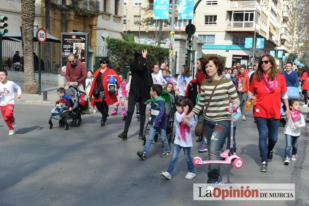 Marcha solidaria de Jesús-María por Haití