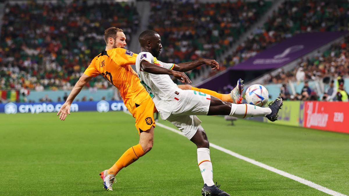 Imagen del Senegal - Países Bajos del Mundial de Catar