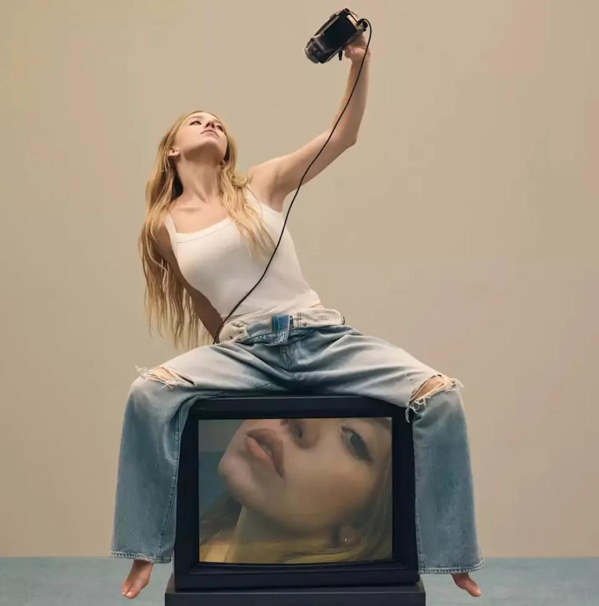 Una imagen del anuncio de la marca American Eagle con Sydney Sweeney.