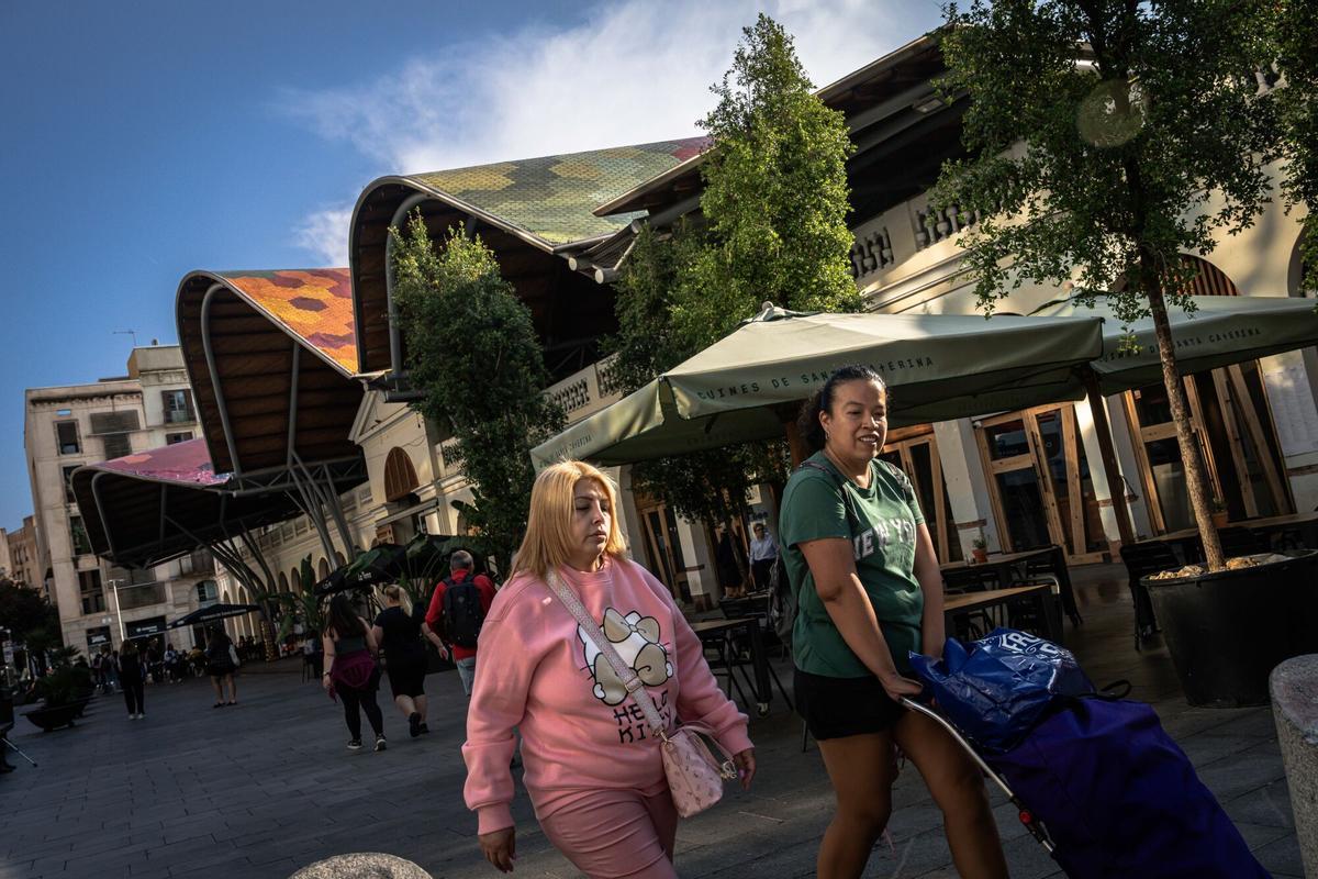 Mercado de Santa Caterina, en una imagen reciente