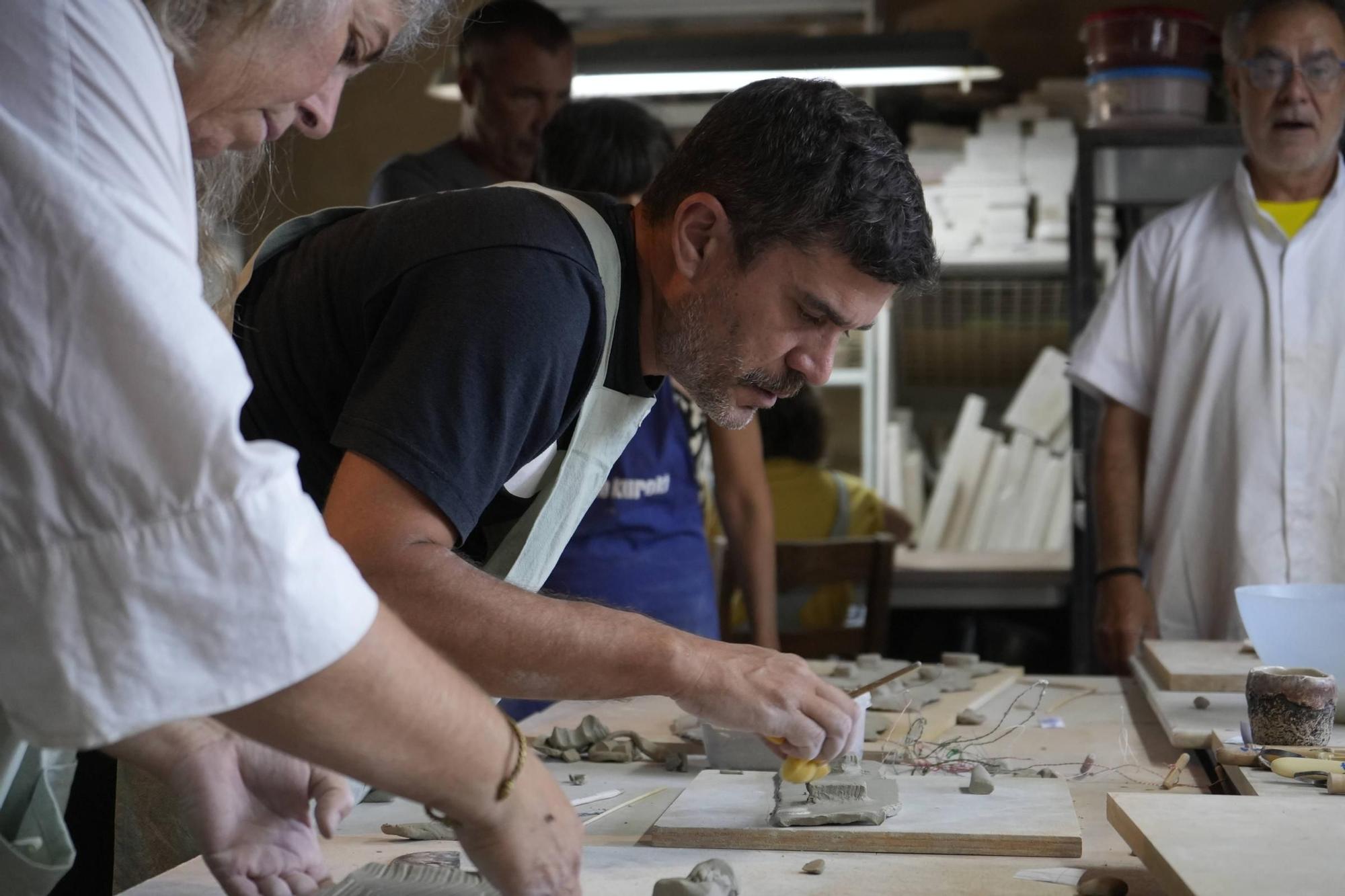 GALERÍA | Taller de cerámica en Gamones