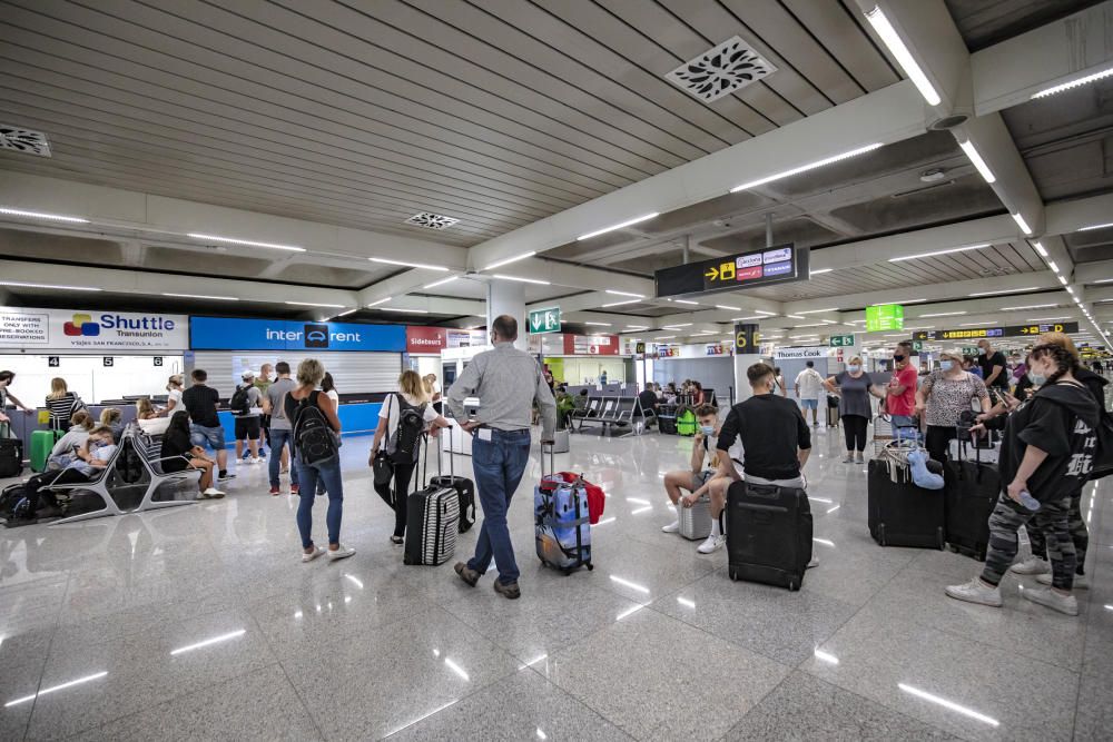 Der Flughafen Mallorca beginnt die Sommersaison