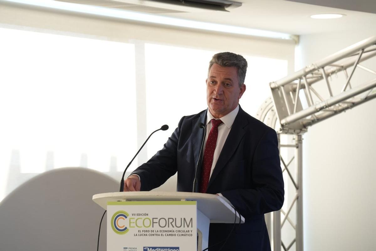 El conseller de Medio Ambiente y Territorio, Vicente Martínez Mus.