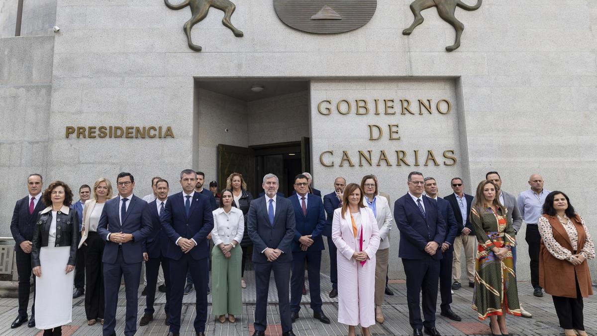 El Gobierno de Canarias recuerda a las víctimas del terrorismo en el aniversario del 11M.