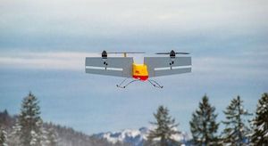 Imatges del nou dron de DHL.