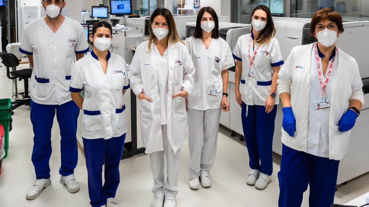 Equipo del laboratorio de El Ángel.